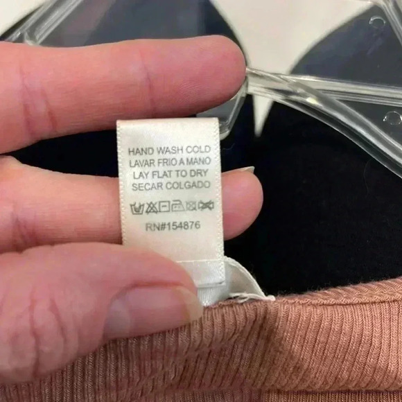 Bozzolo rustic brown colored crop top size small. - Picture 6 of 6